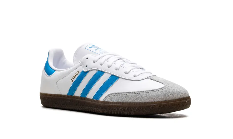 Adidas Samba Samba OG 'White Shock Cyan' 