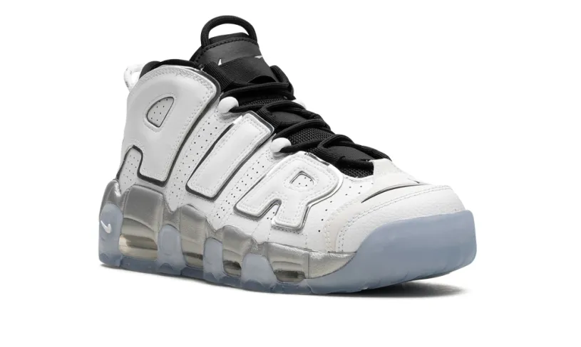 Nike Basketball AIR MORE UPTEMPO WMNS 'White Metallic' 