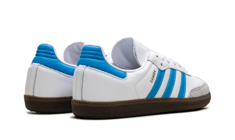Adidas Samba Samba OG 'White Shock Cyan' 