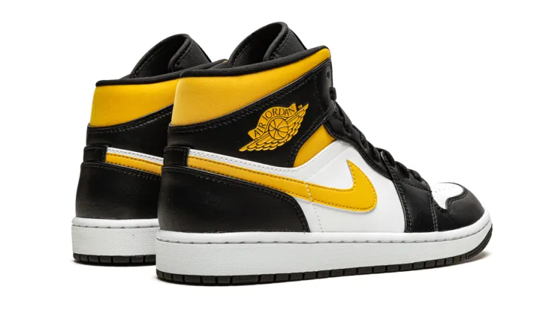 Air Jordan 1 Air Jordan 1 Mid 'White   Pollen   Black' 