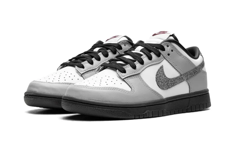 Nike Dunk Dunk Low LX WMNS 'Glitter Swoosh White Light Smoke Grey'