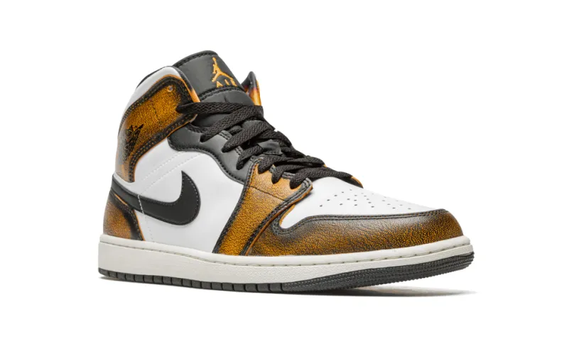 Air Jordan 1 Air Jordan 1 Mid SE 'Orange Wear Away' 