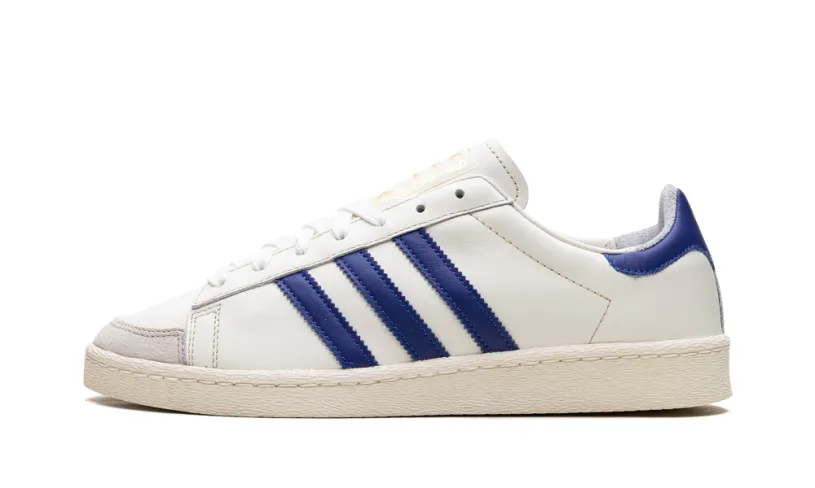 More Adidas Shoes Jabbar Low 'Off White Collegiate Royal' 