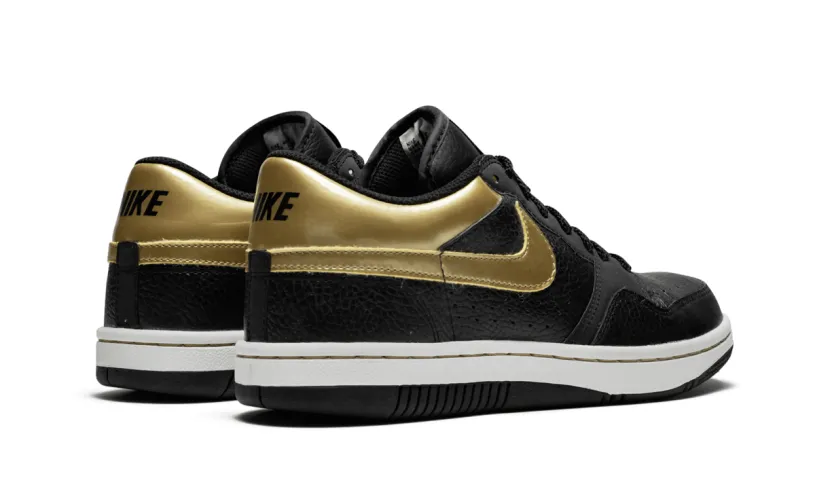 Nike Basketball Court Force Low 'Black and Gold' 
