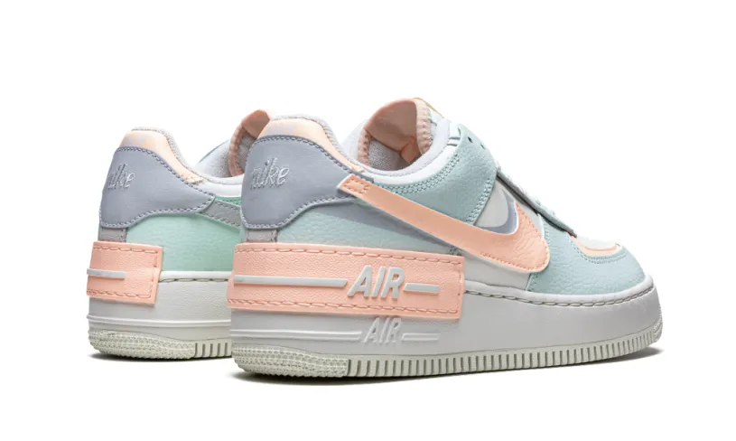 Nike Lifestyle AF1 SHADO WMNS 'Barely Green   Crimson Tint' 