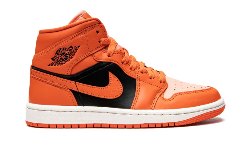 Air Jordan 1 AIR JORDAN 1 MID SE WMNS 'Orange Black'