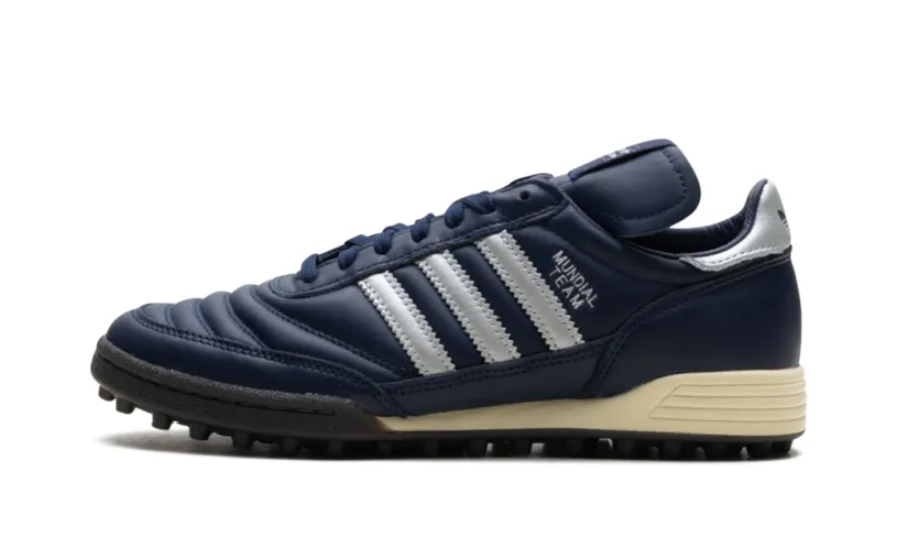 More Adidas Shoes Mundial Team 'Night Indigo Silver Metallic' 