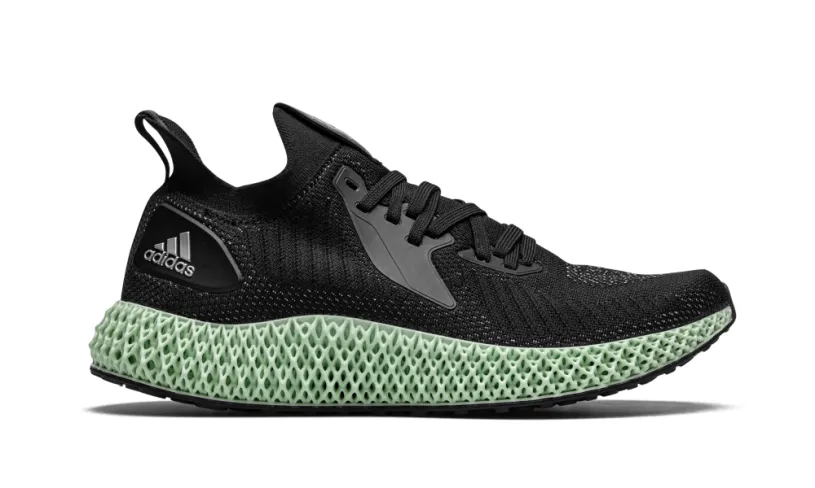 More Adidas Shoes Alphaedge 4D 'Reflective Black' 