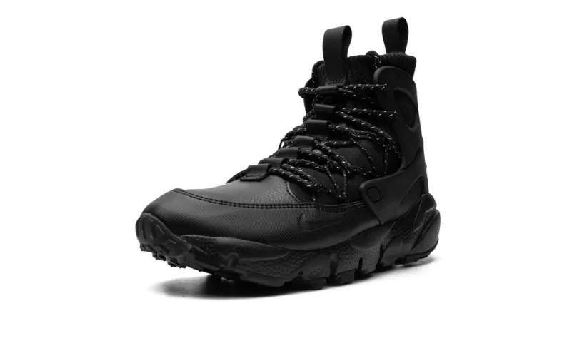 Nike Lifestyle AIR FOOTSCAPE MID MNS WMNS 'Triple Black' 
