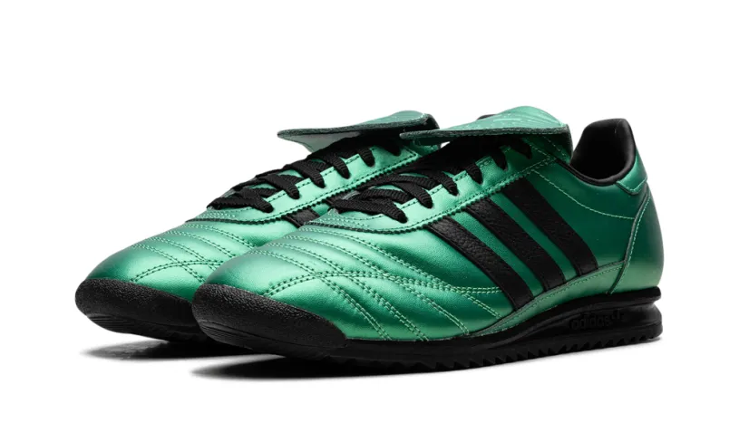 More Adidas Shoes SL72 LT OG WMNS 'Semi Screaming Green' 