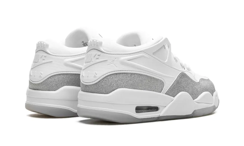 Air Jordan 4 Air Jordan 4 RM WMNS 'White Metallic Silver' 