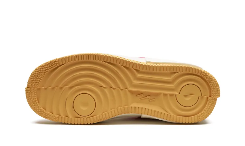 Nike Lifestyle AIR FORCE 1 FONTANKA MNS WMNS 'Summit White Solar Flare Medium Soft Pink Hyper Pink' 