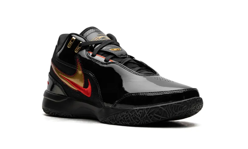 Nike Basketball Zoom LeBron NXXT Gen AMPD 'Black University Red Gold' 
