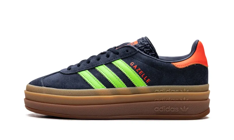 Adidas Gazelle Gazelle Bold WMNS 'Aurora Ink Solar Orange' 