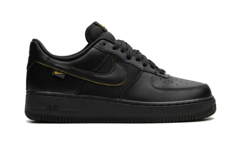 Nike Lifestyle Air Force 1 '07 'Black University Gold' 