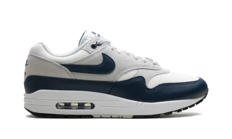Nike Lifestyle AIR MAX 1 ESSENTIAL 'Summit White Armory Navy-Light Silver' 