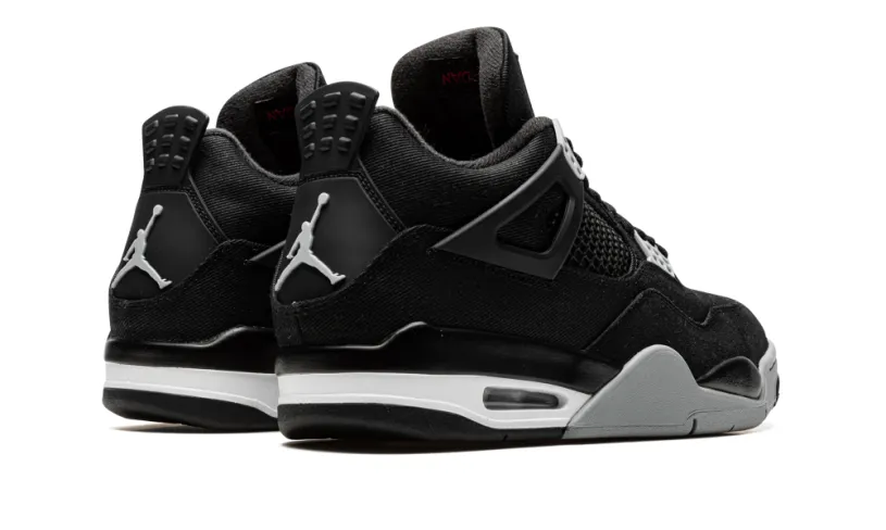 Air Jordan 4 Air Jordan 4 'Black Canvas' 