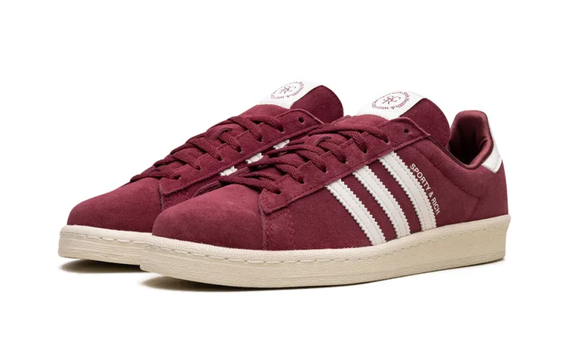 Adidas Campus Campus 80s 'Sporty & Rich - Merlot Cream' 