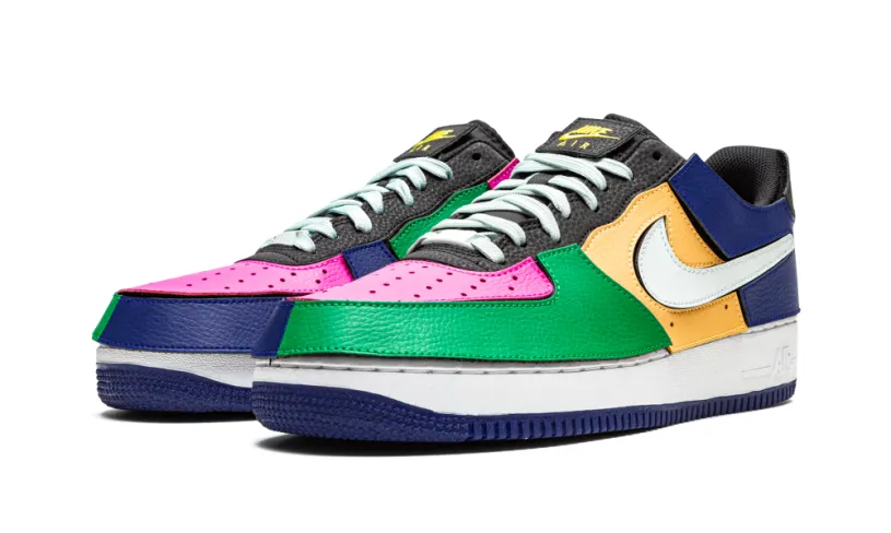 Nike Lifestyle Air Force 1/1 'Black Multi Color'
