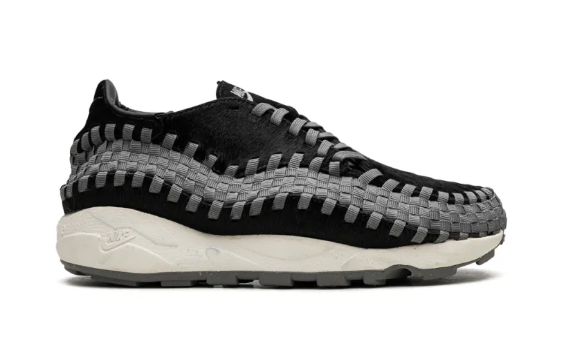 Nike Lifestyle Air Footscape Woven 'Black   Smoke Grey' 
