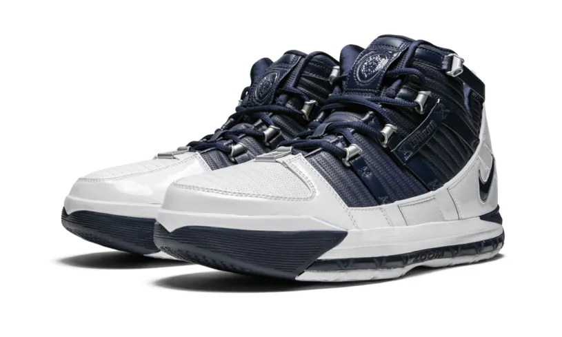Nike Basketball Zoom Lebron 3 QS 'White/Navy'