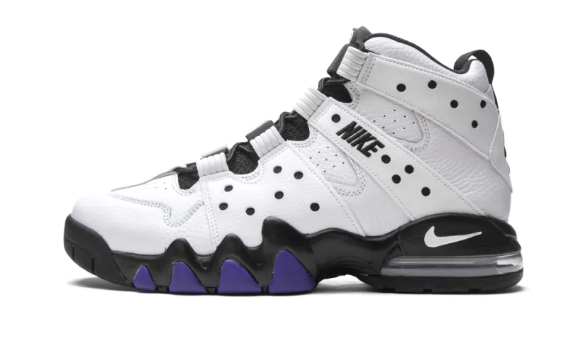 Nike Basketball Air Max2 CB '94 'White   Varsity Purple' 