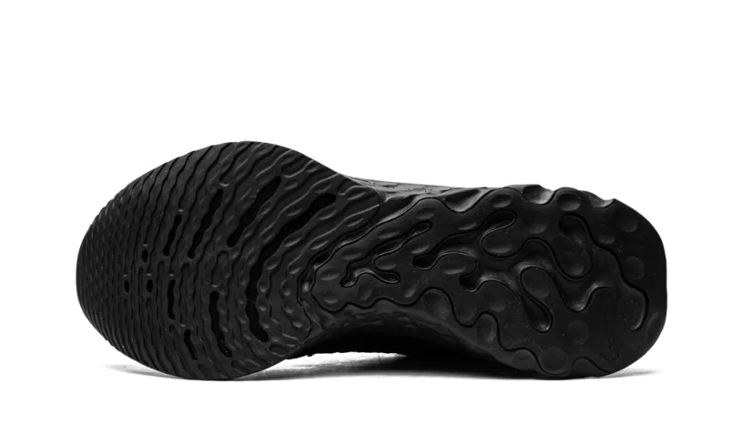 Nike Lifestyle React Infinity Run Flyknit 3 'Triple Black' 