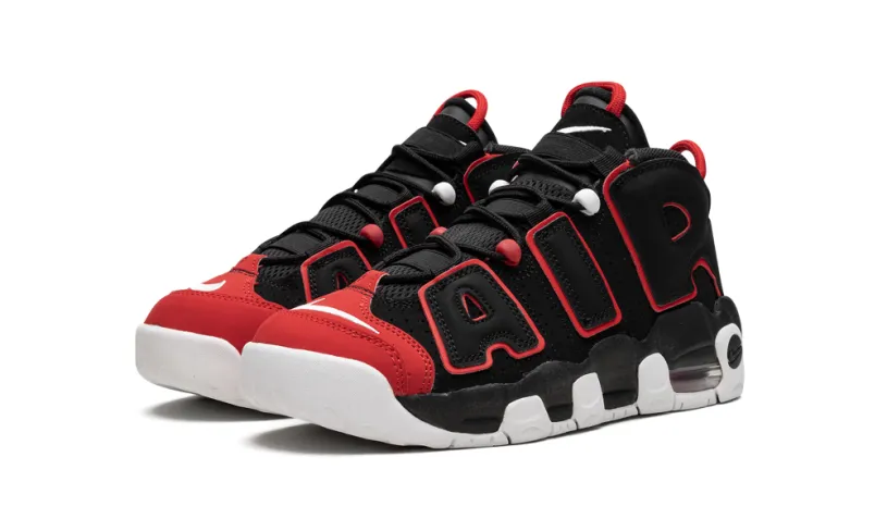 Nike Basketball Air More Uptempo GS 'Red Toe'