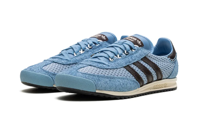 More Adidas Shoes SL 76 'Wales Bonner - Ash Blue' 