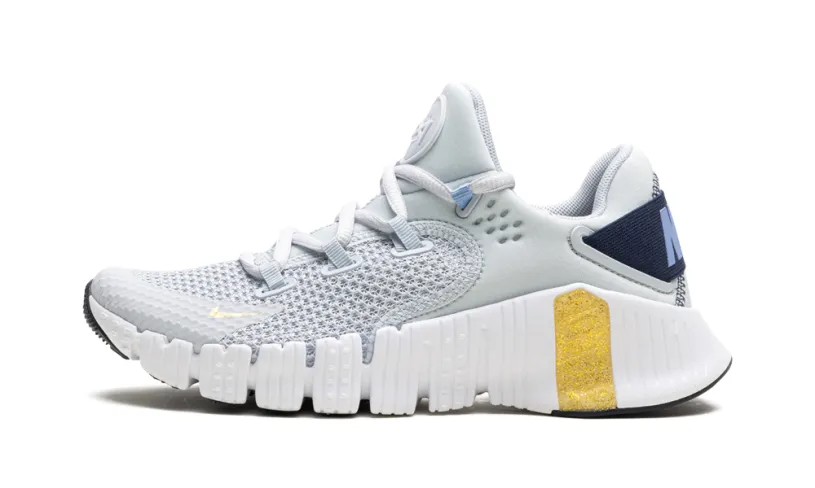 Nike Lifestyle Free Metcon 4 WMNS 'Pure Platinum Grey Gold White' 