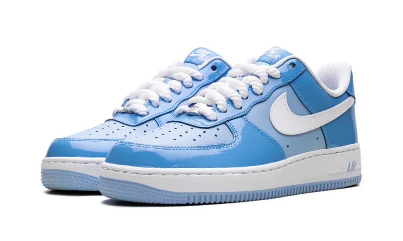 Nike Lifestyle Air Force 1 Low '07 LV8 'Phychic Blue White Patent'