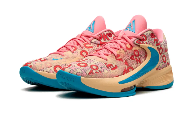Nike Basketball Zoom Freak 4 'Letter Bro'
