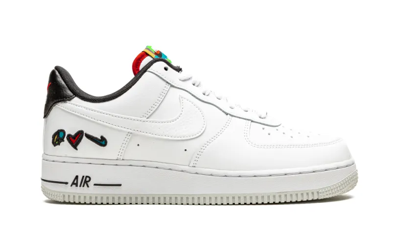 Nike Lifestyle Air Force 1 Low LV8 'Peace, Love, Swoosh' 