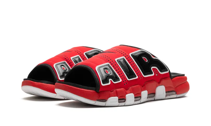 Nike Basketball Air More Uptempo Slide 'Bulls' 