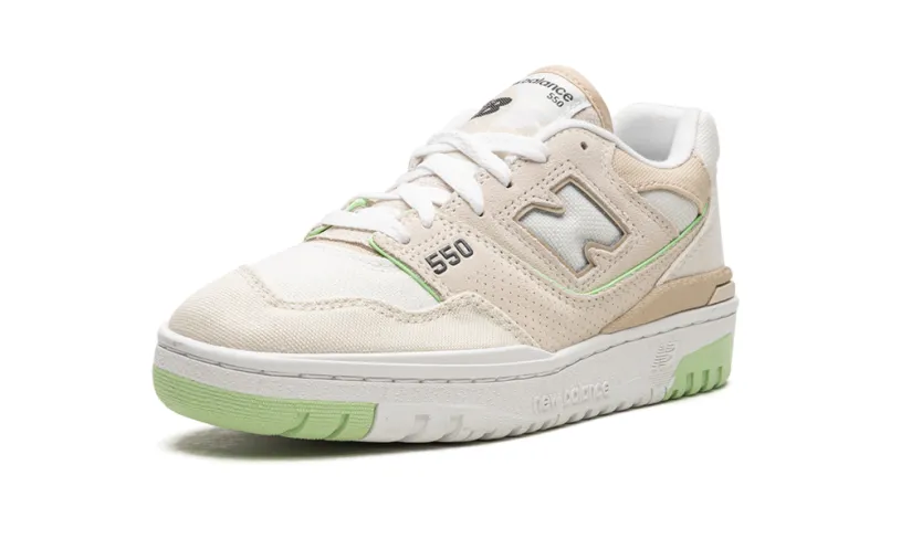 New Balance 550 550 WMNS 'Turtledove Green Aura'