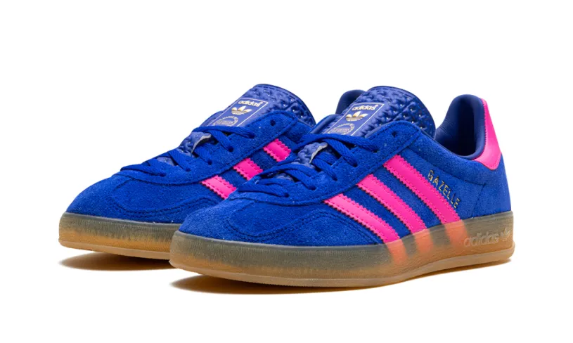 Adidas Gazelle Gazelle Indoor WMNS 'Blue Lucid Pink' 