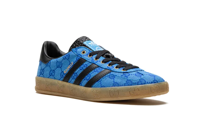 Adidas Gazelle Gazelle 'Gucci - GG Monogram - Blue' 