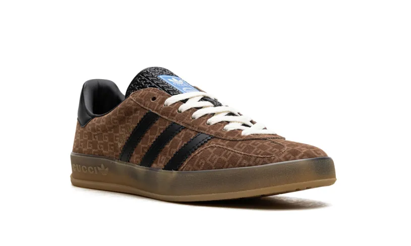 Adidas Gazelle Gucci Gazelle 'GG Monogram - Brown' 