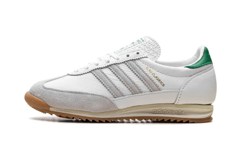 More Adidas Shoes SL 72 'Kith Classics White Green' 