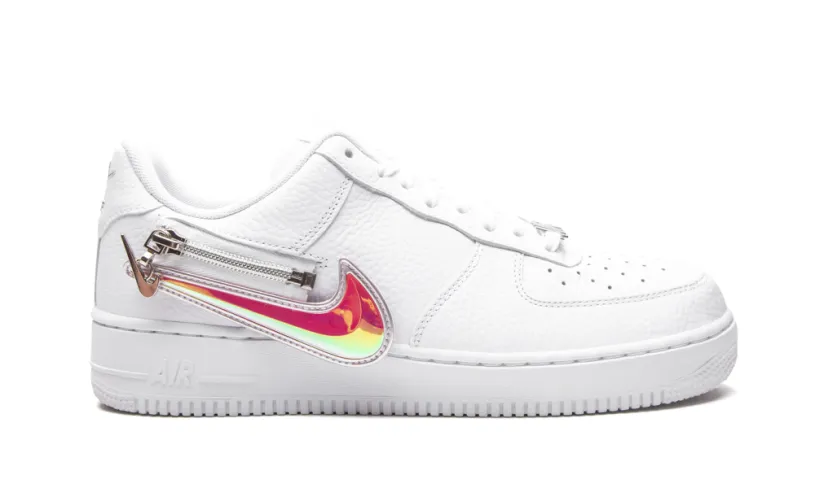 Nike Lifestyle Air Force 1 '07 PRM 'Zip Swoosh White' 