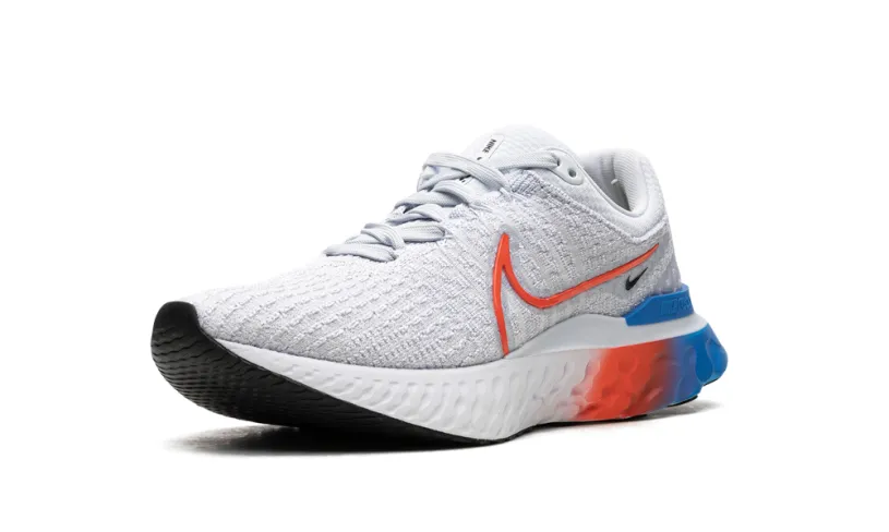 Nike Lifestyle REACT INFINITY RUN FK 3 WMNS 'Grey Bright Crimson' 