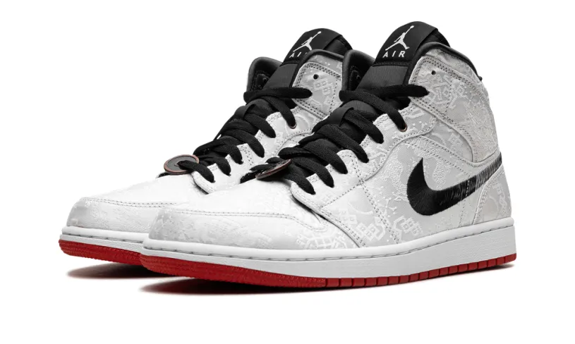 Air Jordan 1 Air Jordan 1 Mid 'Fearless Edison Chen - Clot Silk' 