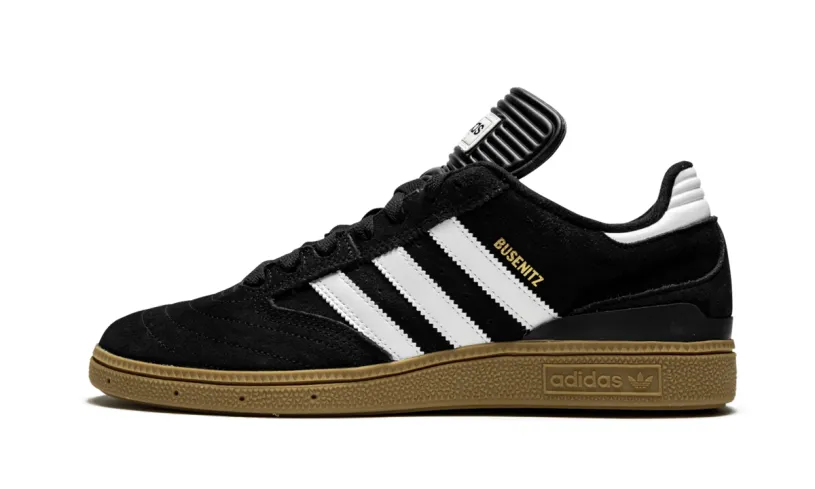 More Adidas Shoes Busenitz 'Black / White / Gum'