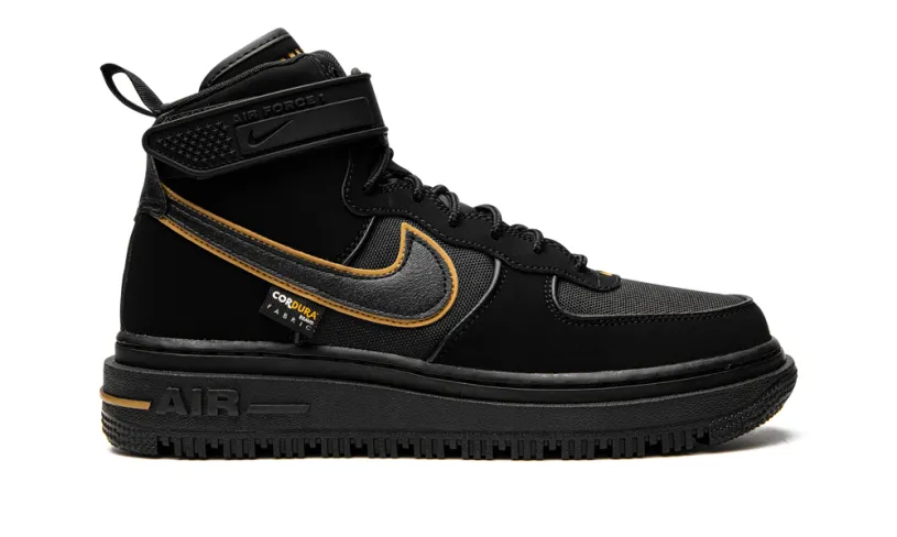 Nike Lifestyle Air Force 1 Boot Cordura 'Black Gold' 