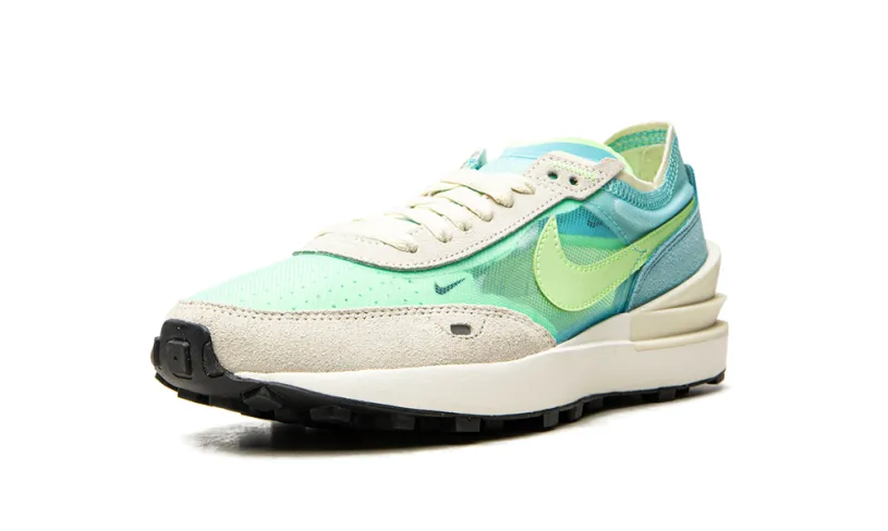 Nike Basketball WAFFLE ONE WMNS 'Bleached Aqua   Lime' 