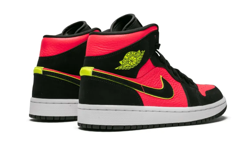 Air Jordan 1 AIR JORDAN 1 MID WMNS 'Hot Punch   Volt' 