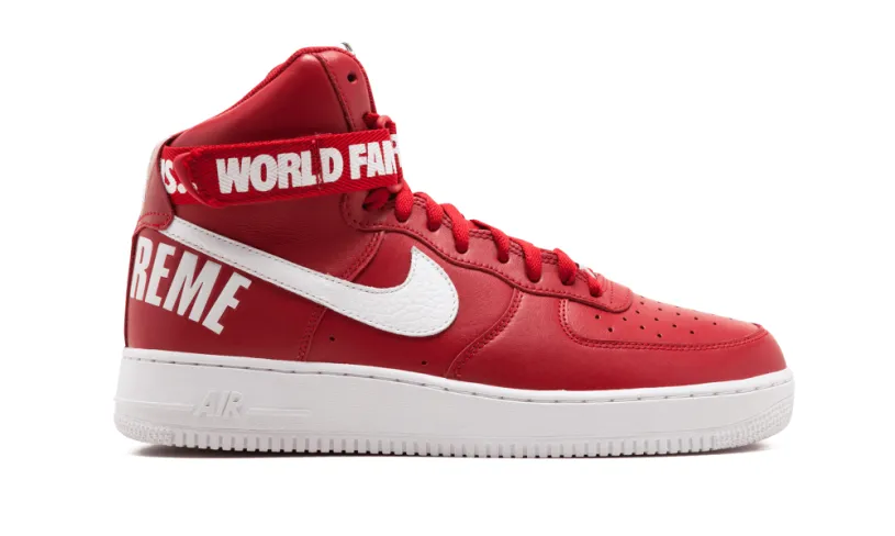 Nike Lifestyle Air Force 1 High Supreme SP 'Red' 