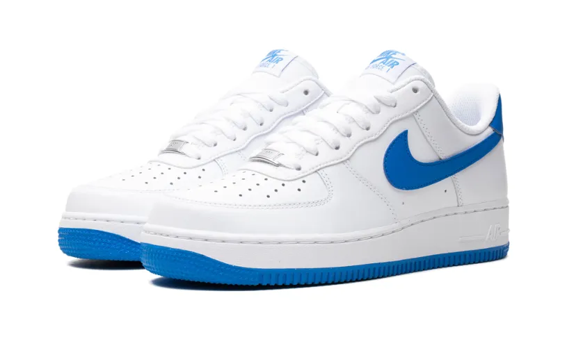 Nike Lifestyle Air Force 1 Low 'White   Photo Blue' 