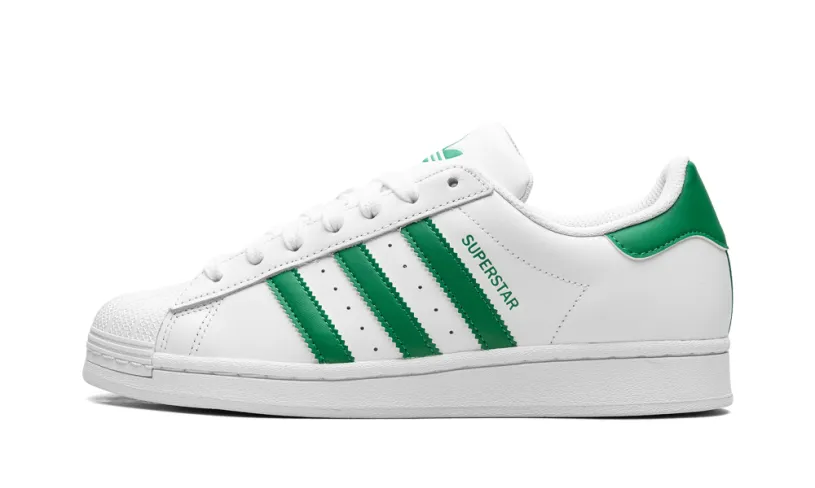 Adidas Superstar Superstar 'Cloud White Green' 