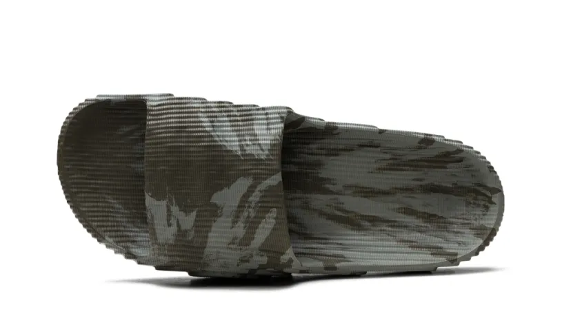 More Adidas Shoes Adilette 22 Slides 'Olive Strata Silver Green'